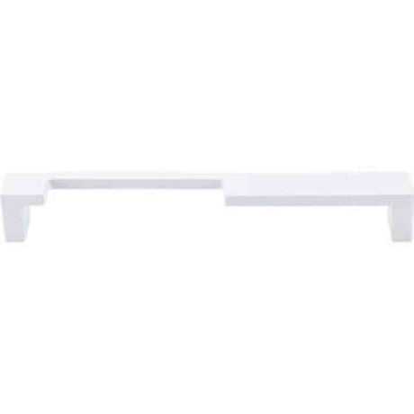 Top Knobs TK257WHT white cabinet pull