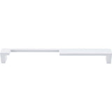 Top Knobs TK258WHT white cabinet pull
