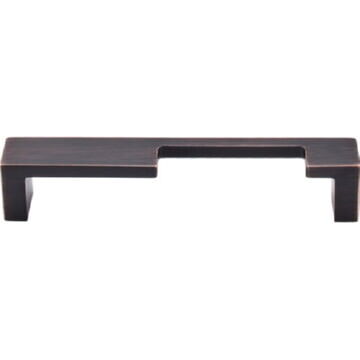 Top Knobs TK259 Modern Metro Notch Cabinet Pull B 5" Center to Center