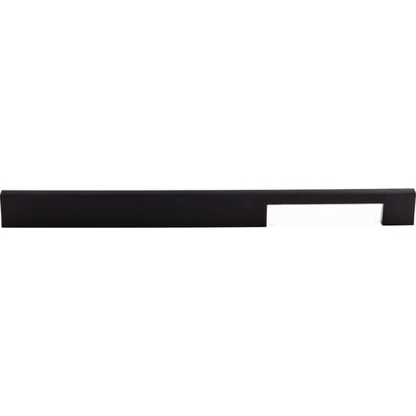 Top Knobs TK25BLK flat black cabinet pull