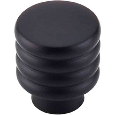 Top Knobs TK265BLK flat black cabinet knob