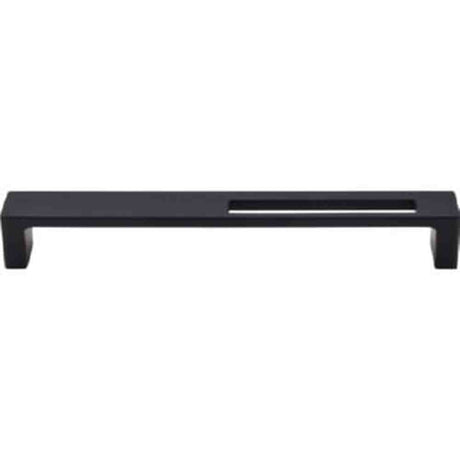 Top Knobs TK267BLK flat black cabinet pull