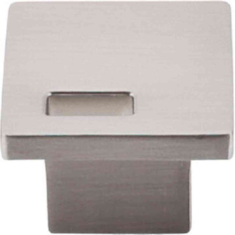 Top Knobs TK269BSN brushed satin nickel square cabinet knob
