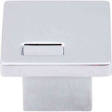 Top Knobs TK269PC polished chrome square cabinet knob
