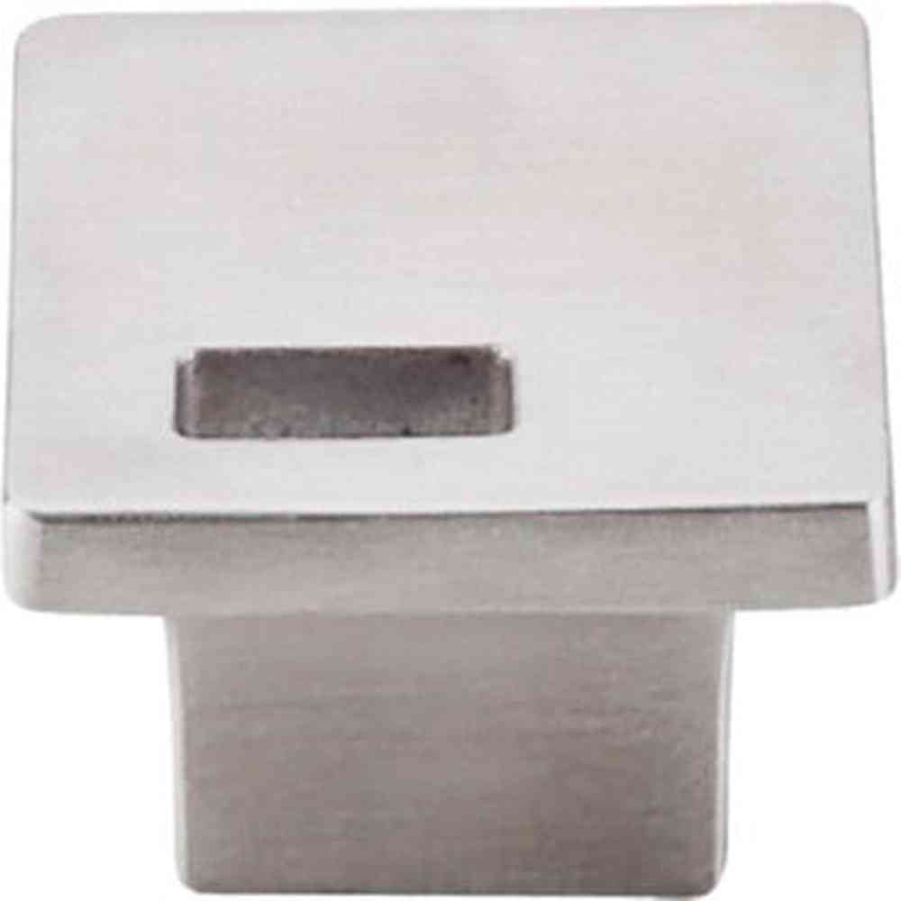Top Knobs TK269SS stainless steel square cabinet knob