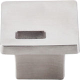 Top Knobs TK269SS stainless steel square cabinet knob