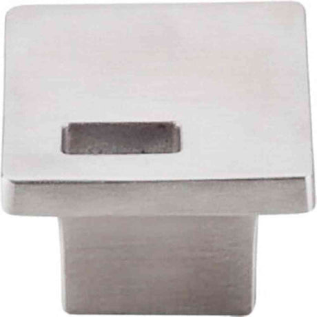 Top Knobs TK269SS stainless steel square cabinet knob