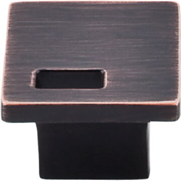 Top Knobs TK269TB tuscan bronze square cabinet knob