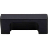 Top Knobs TK275BLK flat black edge pulls