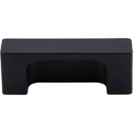 Top Knobs TK275BLK flat black edge pulls