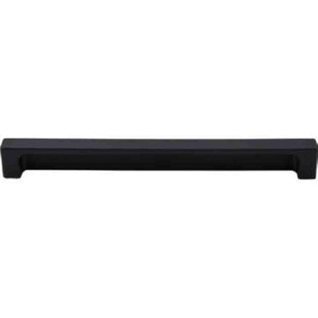 Top Knobs TK277BLK flat black edge pulls