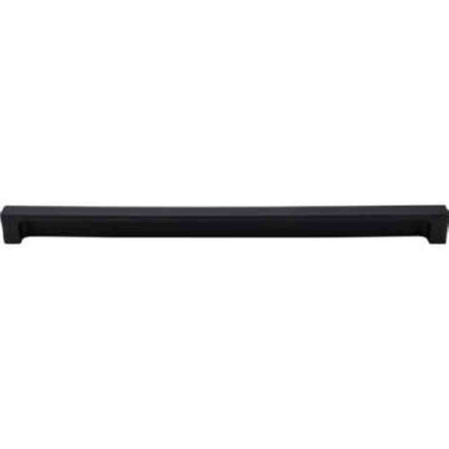 Top Knobs TK278BLK flat black edge pulls