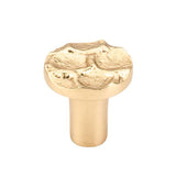 Top Knobs TK295BR polished brass round cabinet knob