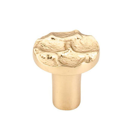 Top Knobs TK295BR polished brass round cabinet knob