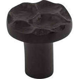 Top Knobs TK295CB coal black round cabinet knob