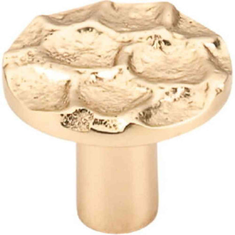 Top Knobs TK296BR polished brass round cabinet knob