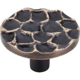 Top Knobs TK297BA brass antique round cabinet knob