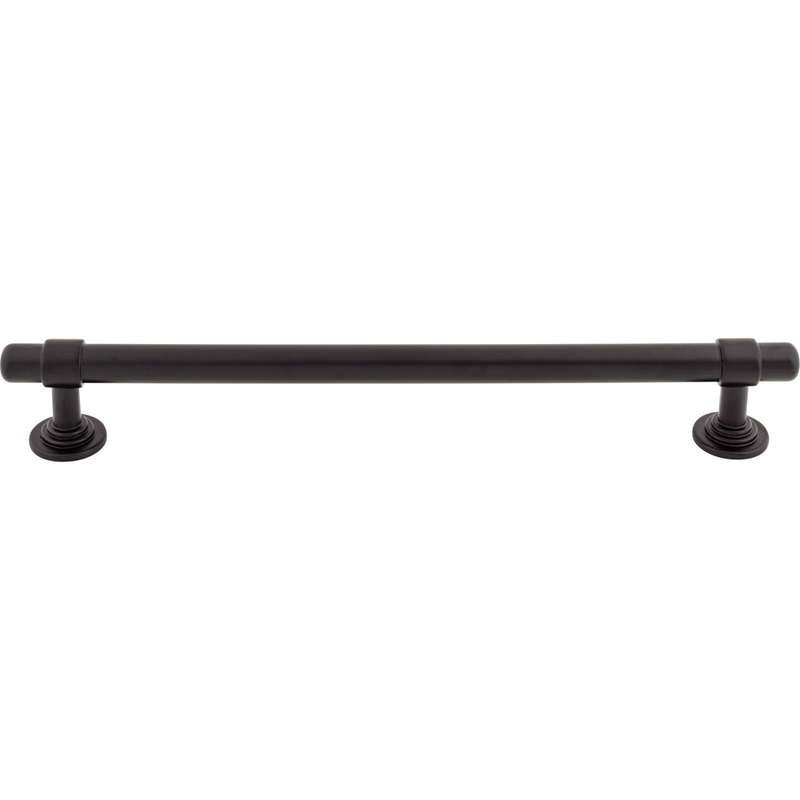 Top Knobs TK3007BLK flat black cabinet pull / appliance pull