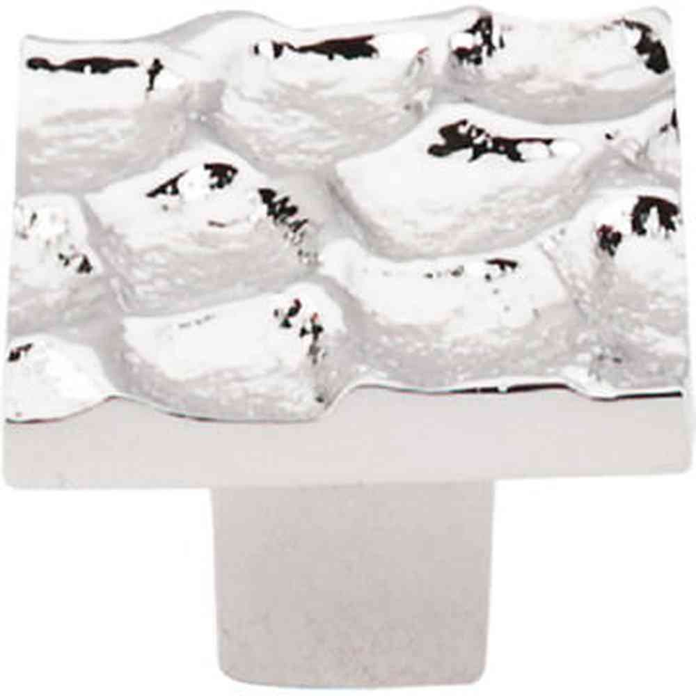Top Knobs TK301PN polished nickel square cabinet knob
