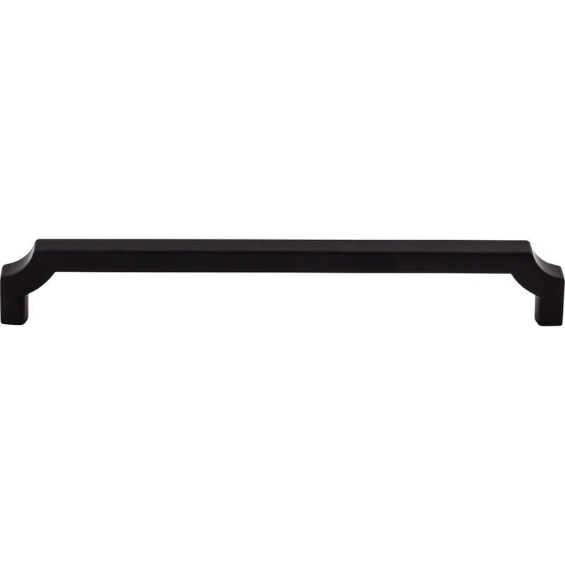 Top Knobs TK3024BLK flat black cabinet pull
