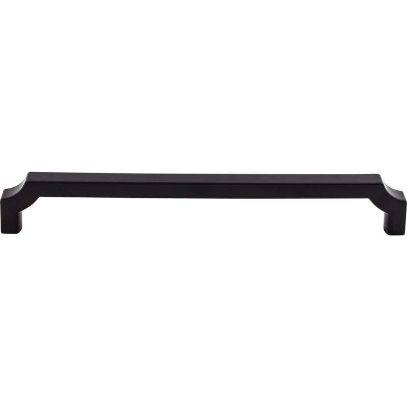 Top Knobs TK3027BLK flat black cabinet pull / appliance pull