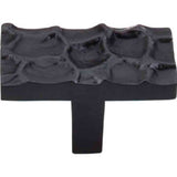Top Knobs TK303CB coal black square cabinet knob