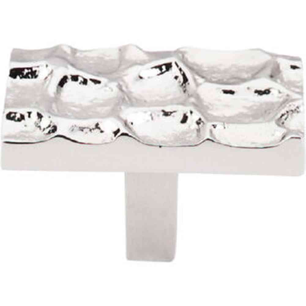 Top Knobs TK303PN polished nickel square cabinet knob