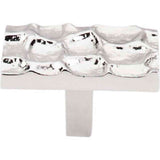 Top Knobs TK303PN polished nickel square cabinet knob