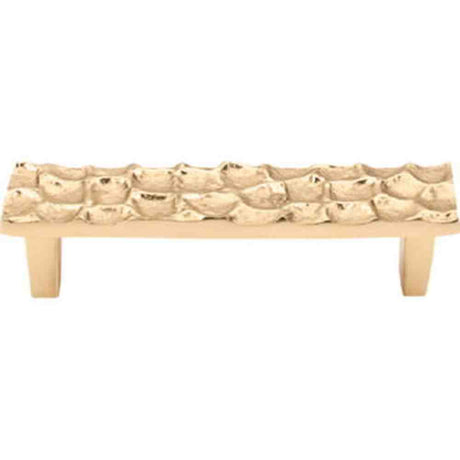 Top Knobs TK304BR polished brass cabinet pull