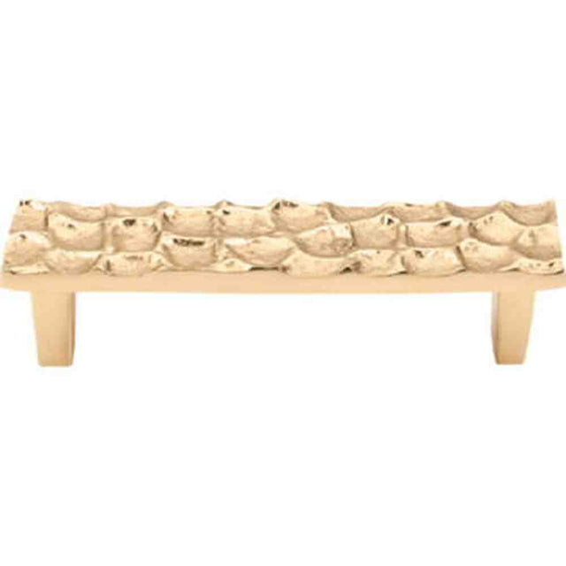 Top Knobs TK304BR polished brass cabinet pull