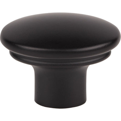 Top Knobs TK3051BLK flat black cabinet knob