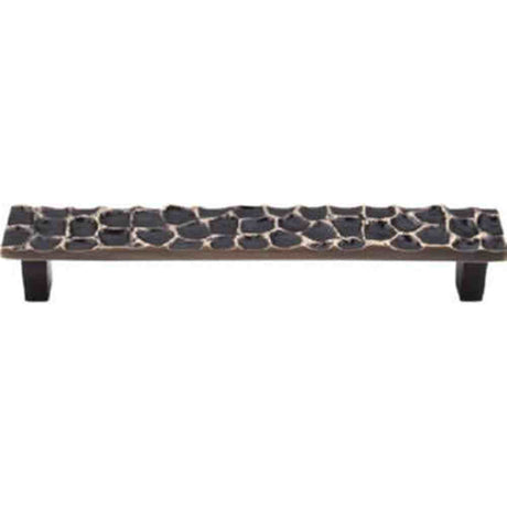 Top Knobs TK306BA brass antique cabinet pull