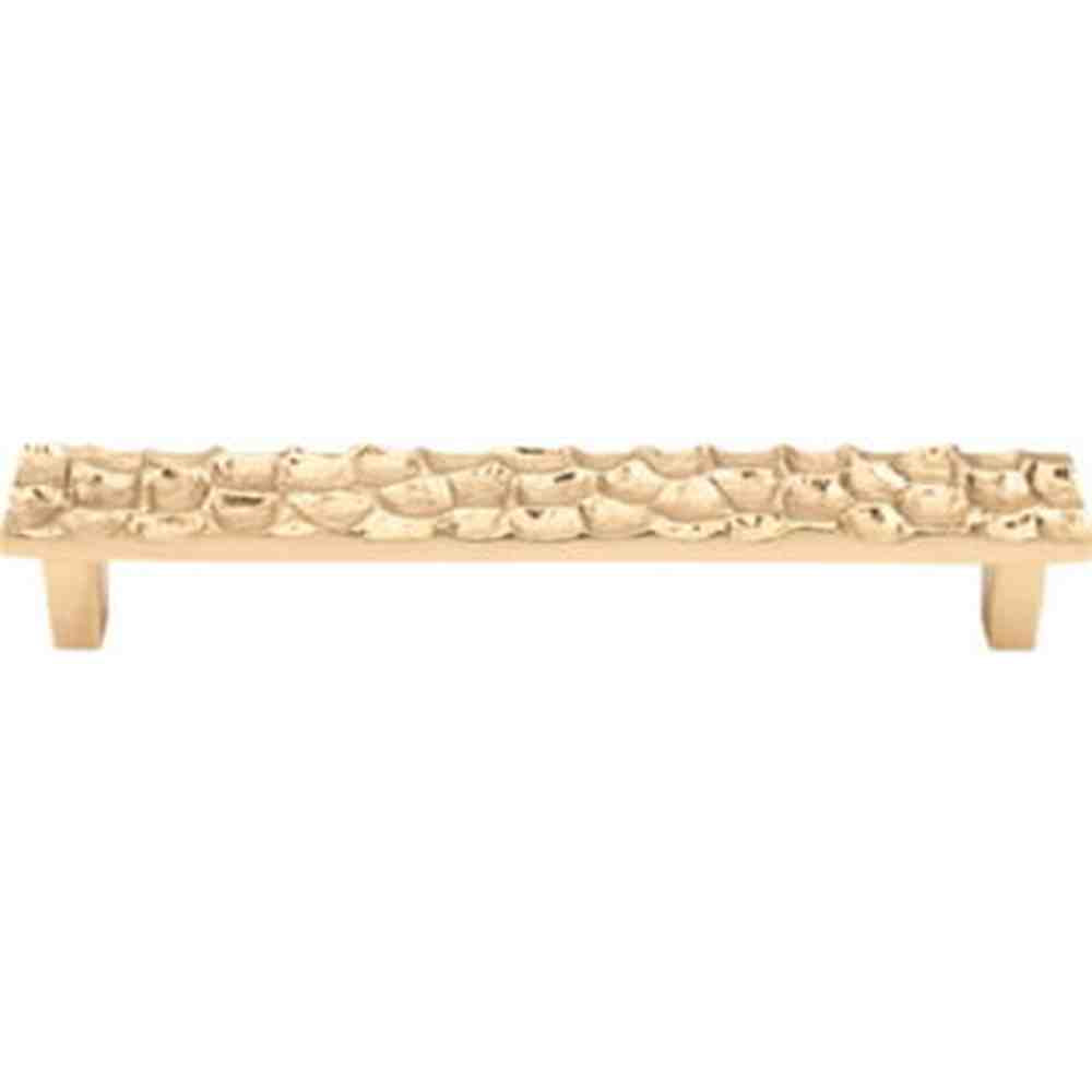 Top Knobs TK306BR polished brass cabinet pull