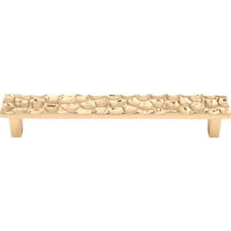 Top Knobs TK306BR polished brass cabinet pull