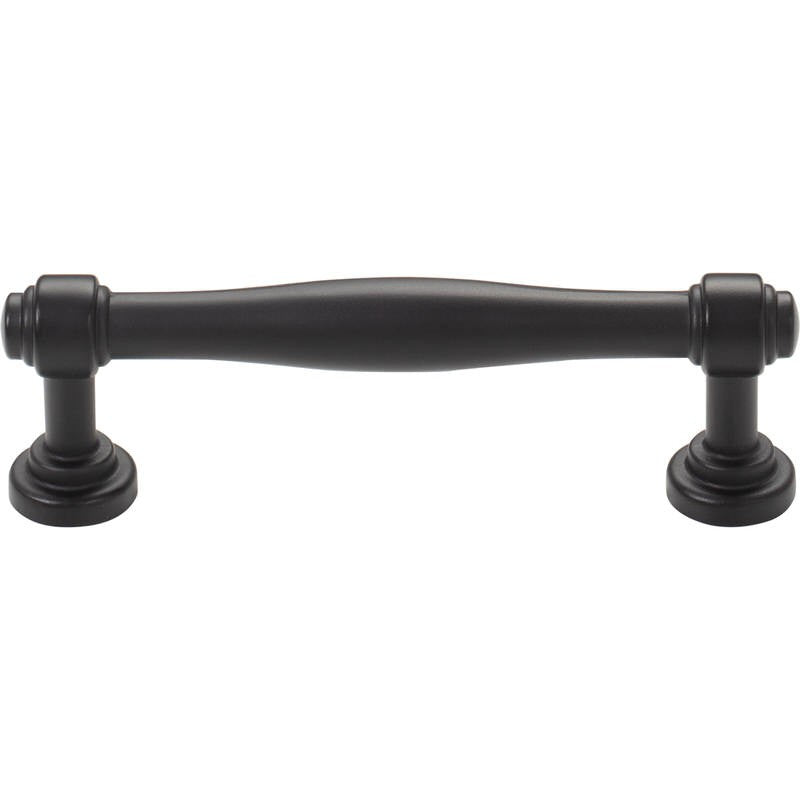 Top Knobs TK3071BLK Regent's Park cabinet pulls in satin stainless, additional view