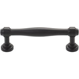 Top Knobs TK3071BLK Regent's Park cabinet pulls in satin stainless, additional view