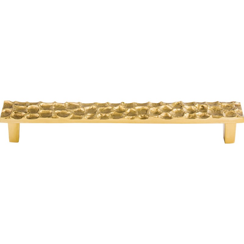 Top Knobs TK307BR polished brass cabinet pull