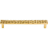 Top Knobs TK307BR polished brass cabinet pull