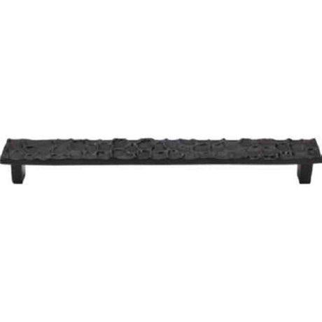 Top Knobs TK308CB coal black cabinet pull