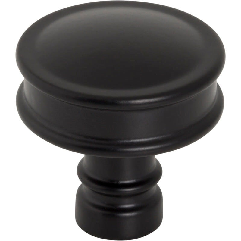 Top Knobs TK3140BLK flat black cabinet knob