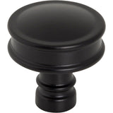 Top Knobs TK3140BLK flat black cabinet knob