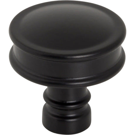 Top Knobs TK3140BLK flat black cabinet knob