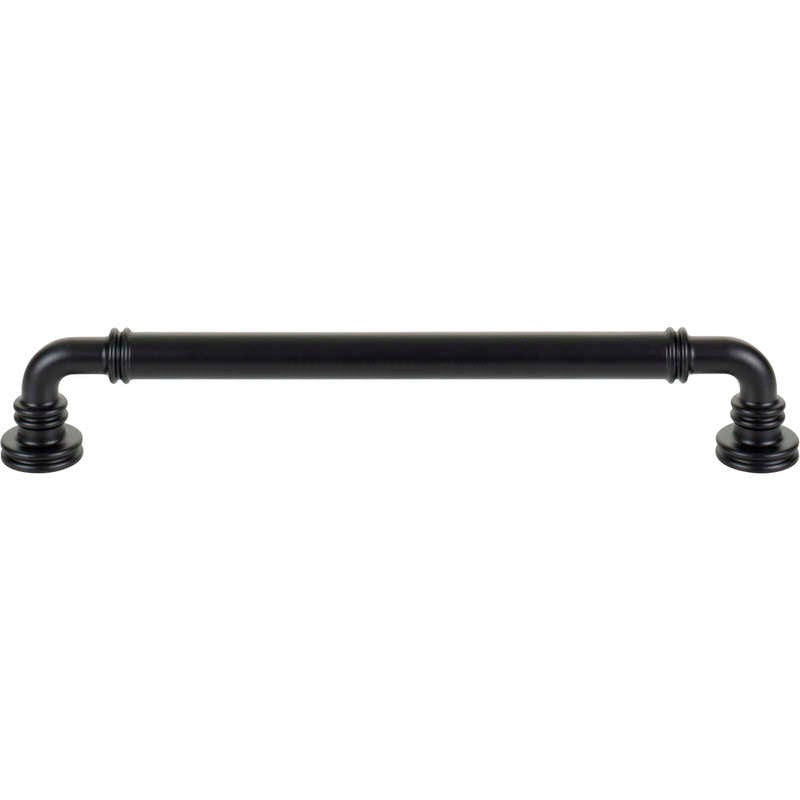 Top Knobs TK3144BLK flat black cabinet pull