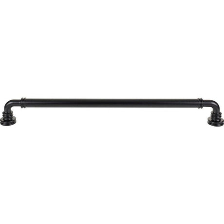 Top Knobs TK3148BLK flat black cabinet pull / appliance pull