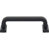 Top Knobs TK3162BLK flat black cabinet pull