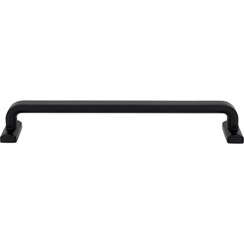 Top Knobs TK3168BLK flat black cabinet pull / appliance pull