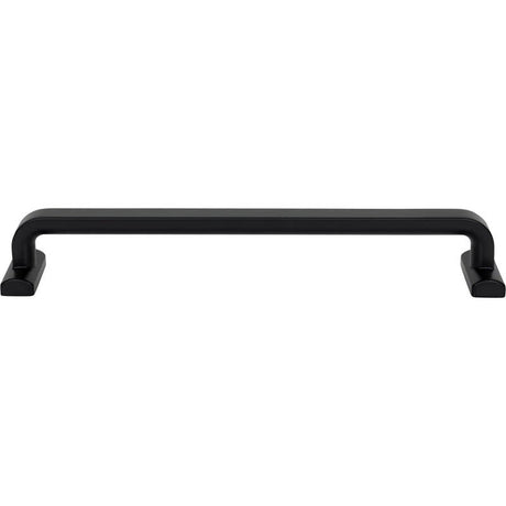 Top Knobs TK3168BLK flat black cabinet pull / appliance pull