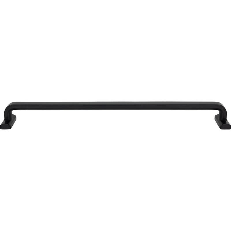 Top Knobs TK3169BLK flat black cabinet pull / appliance pull