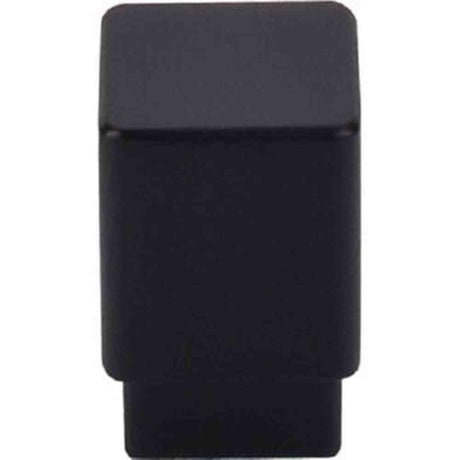 Top Knobs TK31BLK flat black square cabinet knob