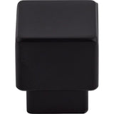 Top Knobs TK32BLK flat black cabinet knob